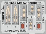 Boeing MH-6J  seatbelts STEEL #EDUFE1586