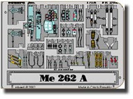  Eduard Accessories  1/48 Me.262A Detail EDUFE206