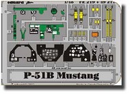  Eduard Accessories  1/48 P-51B Mustang Detail (Tamiya) EDUFE219