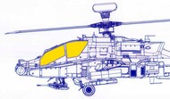  Eduard Accessories  1/35 Boeing/Hughes AH-64E Tface EDUJX312