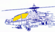 Boeing/Hughes AH-64A Apache Early #EDUJX327