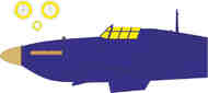 Hawker Sea Hurricane Mk.IIc TFace #EDUJX342