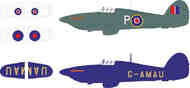 Hawker Sea Hurricane Mk.IIc marking & national insignia #EDUJX343