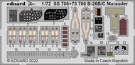  Eduard Accessories  1/72 Martin  B-26B/C Marauder Details EDUSS786