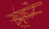Royal Class: Avia B-534 Aircraft Quattro Combo (Ltd Edition Plastic Kit) #EDUR0010