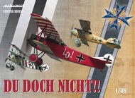  Eduard Models  1/48 Albatros D V, Fokker Dr I & D VII Du doch nicht Aircraft (3 Kits) (Ltd Edition Plastic Kit) EDU11137