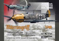 Bf.109E Adlerangriff German Fighter (Ltd Edition Plastic Kit) #EDU11144