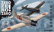  Eduard Models  1/48 WWII A6M2 Zero Type 21 Japanese Fighter Dual Combo (Ltd Edition Plastic Kit) EDU11158