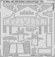 Macchi C.200 Saetta undercarriage EDU325002
