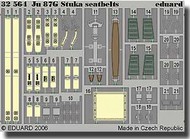  Eduard Accessories  1/32 Ju.87G Stuka Seatbelts EDU32564