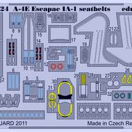  Eduard Accessories  1/32 A-4E Escapac Ia-1 Seatbelts  PE-SETS EDU32724
