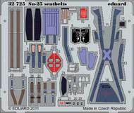  Eduard Accessories  1/32 Su-25 Seatbelts  PE-SETS EDU32725