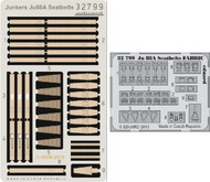 Eduard Accessories  1/32 Aircraft- Seatbelts Fabric-Type Ju.88A for RVL (Painted) EDU32799