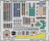  Eduard Accessories  1/32 Aircraft- Seatbelts F-104G for ITA (Painted) EDU32805