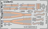  Eduard Accessories  1/32 Aircraft- Seatbelts Mosquito Mk IV for HKM (Painted) EDU32841