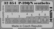  Eduard Accessories  1/32 Aircraft- Seatbelts Fabric-Type P-39Q/N for KTY (Painted) EDU32854