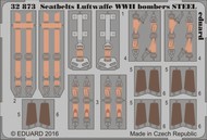  Eduard Accessories  1/32 Aircraft- Seatbelts Luftwaffe Steel Bomber WWII (Painted) EDU32873