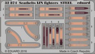  Eduard Accessories  1/32 Aircraft- Seatbelts IJN Steel Fighter (Painted) EDU32874