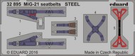  Eduard Accessories  1/32 Aircraft- Seatbelts MiG-21 Steel (Painted) EDU32895