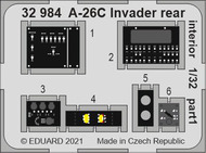  Eduard Accessories  1/32 Douglas A-26C  Invader rear interior EDU32984