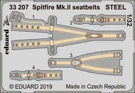  Eduard Accessories  1/32 Supermarine Spitfire Mk.IIa seatbelts STEEL (designed to be used with Revell kits) EDU33207