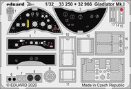  Eduard Accessories  1/32 Gloster Gladiator Mk.I Detail EDU33250