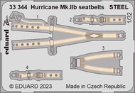 Hawker Hurricane Mk.IIb seatbelts STEEL #EDU33344