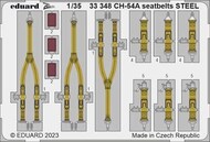  Eduard Accessories  1/35 CH-54A Seatbelts Steel for ICM (Painted) EDU33348