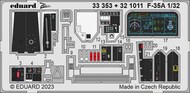  Eduard Accessories  1/32 Lockheed-Martin F-35A Lightning II Details EDU33353