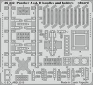  Eduard Accessories  1/35 Panther Ausf D Handles & Holders for TAM EDU36332