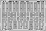  Eduard Accessories  1/35 German Clamps WWII EDU36362