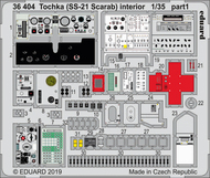  Eduard Accessories  1/35 Russian 9K79 Tochka (SS-21 Scarab) interior EDU36404