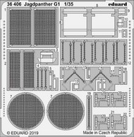  Eduard Accessories  1/35 Jagdpanther Ausf.G1 (designed to be used with Meng Model kits) EDU36406