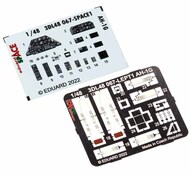  Eduard Accessories  1/48 Bell AH-1G Cobra SPACE 3D Decal instruments with etched parts EDU3DL48067