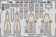  Eduard Accessories  1/48 Fairey Fulmar Mk.I SPACE EDU3DL48152