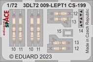 Eduard Accessories  1/72 Avia CS-199 SPACE set - 3D waterslide decals and etched parts EDU3DL72009