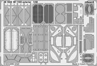  Eduard Accessories  1/48 Bf.110D Exterior for DML EDU481022