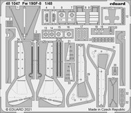  Eduard Accessories  1/48 Focke-Wulf Fw.190F-8 Detail EDU481047