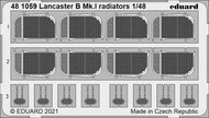  Eduard Accessories  1/48 Avro Lancaster B.I radiators EDU481059