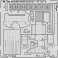  Eduard Accessories  1/48 Bristol Beaufort Mk.I bomb bay EDU481094