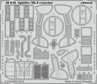  Eduard Accessories  1/48 Spitfire Mk I Exterior for ARX EDU48846