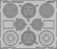  Eduard Accessories  1/48 F-14A Engines for TAM EDU48910