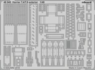  Eduard Accessories  1/48 Harrier T4/T8 Exterior for KIN EDU48945