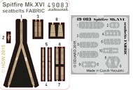  Eduard Accessories  1/48 Seatbelts Fabric-Type Spitfire Mk XVI for EDU (Painted) EDU49083