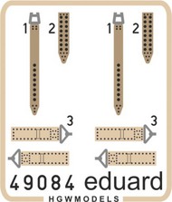  Eduard Accessories  1/48 Seatbelts Super Fabric-Type IJN (Painted) EDU49084