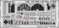  Eduard Accessories  1/48 Lockheed P-38G Lightning Detail EDU491042