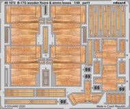  Eduard Accessories  1/48 B-17G Wooden Floors & Ammo Boxes for HKM (Painted) EDU491072
