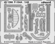  Eduard Accessories  1/48 Lockheed F-104A Starfighter Details EDU491266