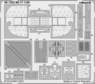  Eduard Accessories  1/48 Color PE - Mi-17 Hip Detail Set (AMK kit) EDU491352