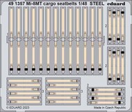  Eduard Accessories  1/48 Cargo Seatbelts Mi-8MT Steel for TSM (Painted) EDU491357